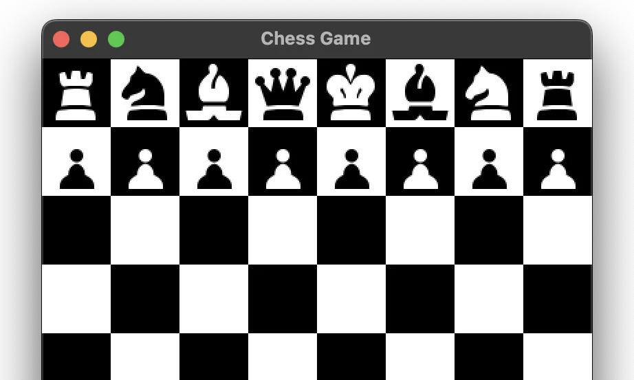 Chess AI screenshot